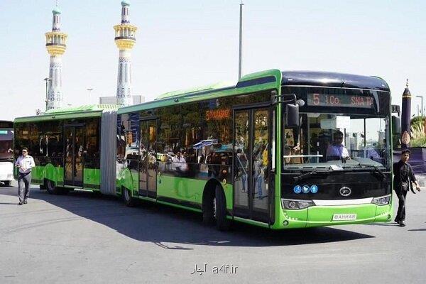 اتوبوس های بهمن، بهترین ها را برای زوار حرم رضوی عرضه می کنند