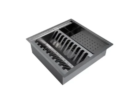 نقش آبچکان توکار در زیبایی طراحی آشپزخانه