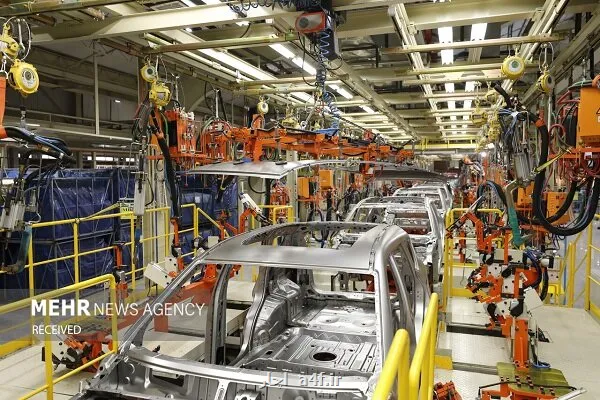 کارنامه 7 ماهه خودروسازان تولید خودرو 12 درصد کاهش پیدا کرد