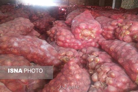 كشف محموله 10 تنی پیاز قاچاق در كردستان