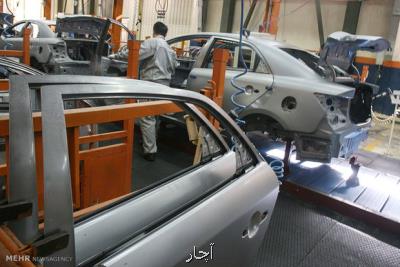 تعطیلات تابستانی خودروسازان دلیل كاهش تولید خودرو